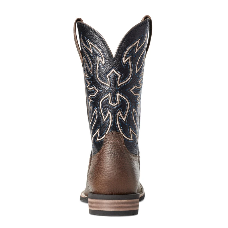 'Ariat' Men's 11" Everlite Vapor Western Square Toe - Ranch Brown / Black Deertan 6 'Ariat' Men's 11" Everlite Vapor Western Square Toe - Ranch Brown / Black Deertan - Image 6