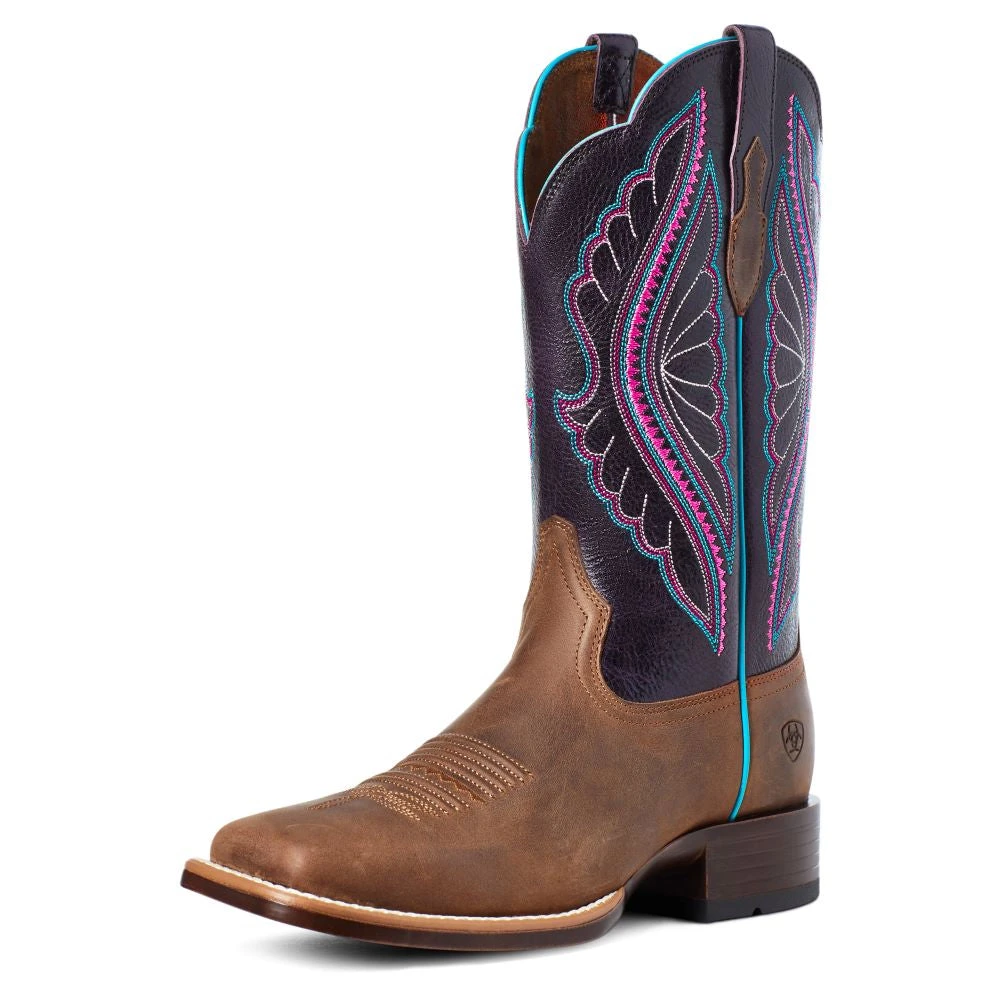 'Ariat' Women's Primetime Square Toe - Brown 4 'Ariat' Women's Primetime Square Toe - Brown - Image 4