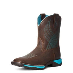 'Ariat' Youth 8" Anthem Western Square Toe - Brown Croco Print 10 'Ariat' Youth 8" Anthem Western Square Toe - Brown Croco Print -Fashion Shoes S21 YTH WEST 10035848 front 1024x1024@2x