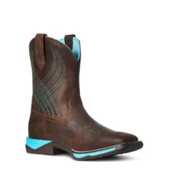 'Ariat' Youth 8" Anthem Western Square Toe - Brown Croco Print 11 'Ariat' Youth 8" Anthem Western Square Toe - Brown Croco Print -Fashion Shoes S21 YTH WEST 10035848 medial 1024x1024@2x