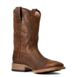 'Ariat' Men's 11" Rowder VentTek 360° Western Square Toe - Earth / Mack Brown 12 'Ariat' Men's 11" Rowder VentTek 360° Western Square Toe - Earth / Mack Brown -Fashion Shoes S22 MNS WEST 10040237 medial 1024x1024@2x