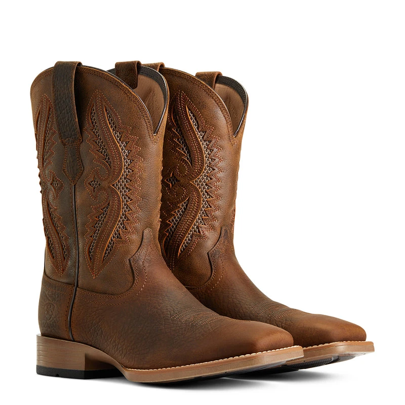 'Ariat' Men's 11" Rowder VentTek 360° Western Square Toe - Earth / Mack Brown 7 'Ariat' Men's 11" Rowder VentTek 360° Western Square Toe - Earth / Mack Brown - Image 7