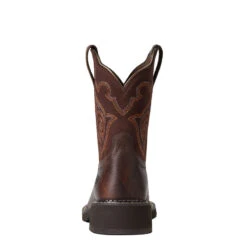 'Ariat' Women's 8" Fatbaby Heritage Tess Western Round Toe - Forest Brown / Jamocha 11 'Ariat' Women's 8" Fatbaby Heritage Tess Western Round Toe - Forest Brown / Jamocha -Fashion Shoes S22 WMS WEST 10040264 heel 1024x1024@2x