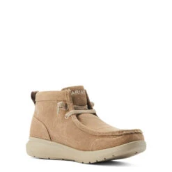 'Ariat' Men's 4" Hilo Rancher Slip On Chukka - Tan -Fashion Shoes S23 MNS WEST 10044549 medial 1024x1024@2x