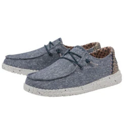 'Hey Dude' Women's Wendy Chambray - Lapis Blue