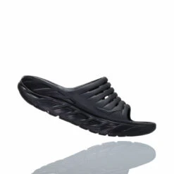 'HOKA' Women's Ora Recovery Slide - Black/Black -Fashion Shoes W ORARecoverySlide2 BBLC 2 1024x1024@2x