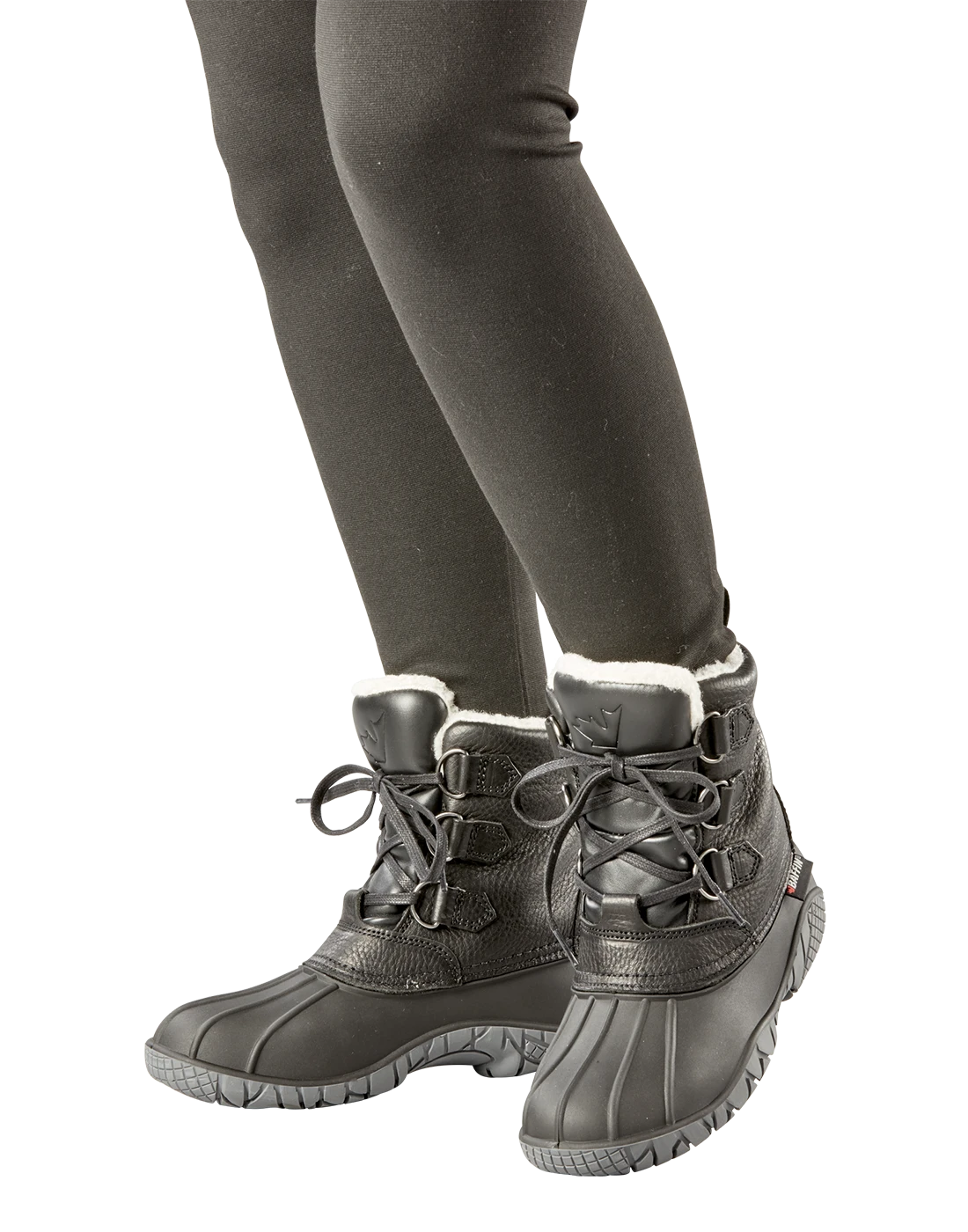 'Baffin' Women's 8" Yellowknife Insulated WP Boot - Black 6 'Baffin' Women's 8" Yellowknife Insulated WP Boot - Black - Image 6