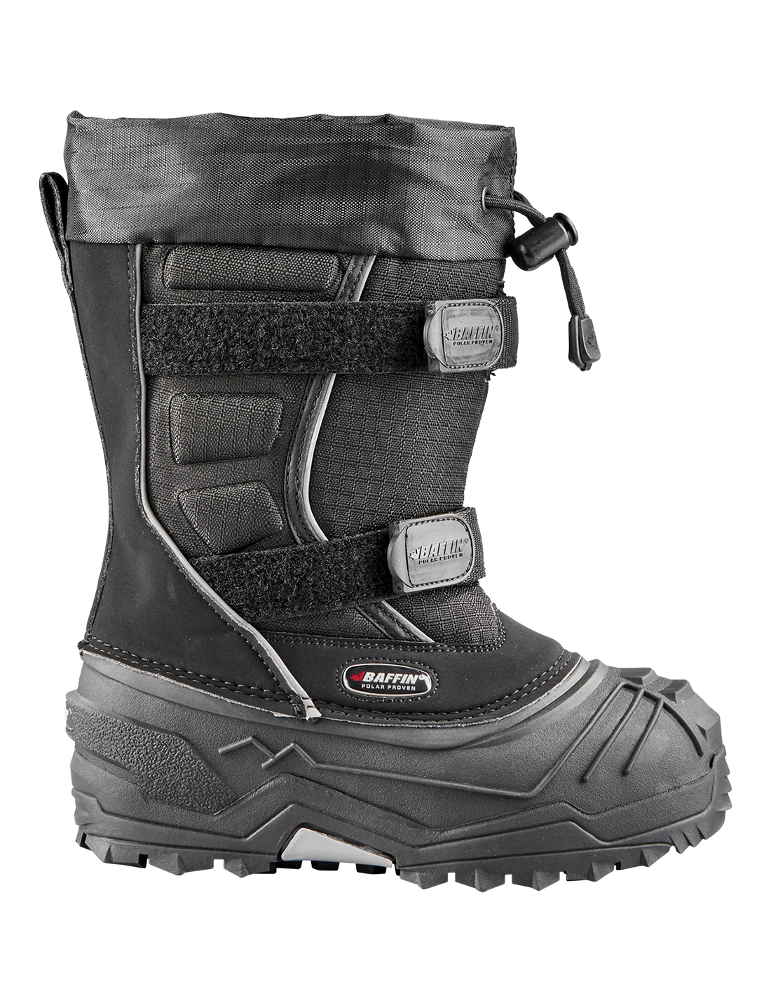 'Baffin' Kids 10" Young Eiger WP Insulated Boot - Black 1 'Baffin' Kids 10" Young Eiger WP Insulated Boot - Black