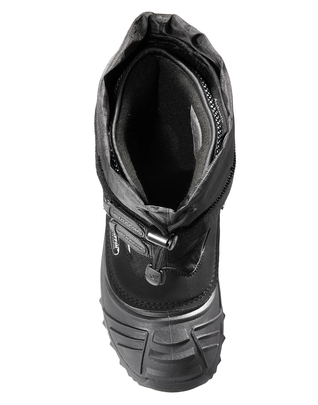 'Baffin' Kids 10" Young Eiger WP Insulated Boot - Black 2 'Baffin' Kids 10" Young Eiger WP Insulated Boot - Black - Image 2