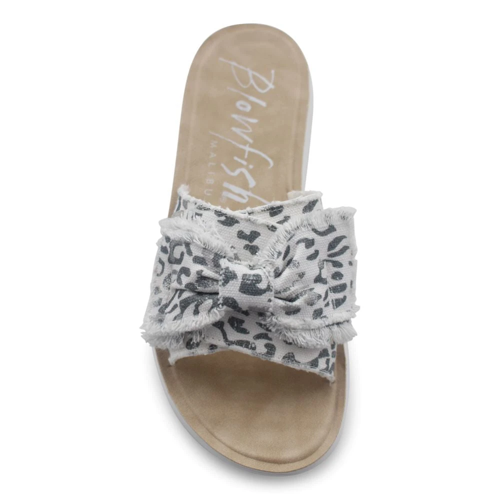 'Blowfish Malibu' Women's Saturn Sandal - Gray Paper Cat Canvas 3 'Blowfish Malibu' Women's Saturn Sandal - Gray Paper Cat Canvas - Image 3