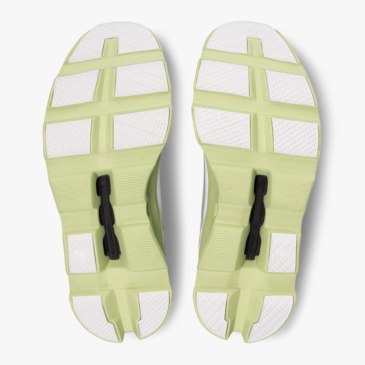 'On Running' Women's Cloudmonster - Glacier / Meadow 2 'On Running' Women's Cloudmonster - Glacier / Meadow - Image 2