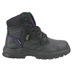 'Hoss Boots' Women's 6" Tina Int. MetGuard EH WP Comp Toe - Black