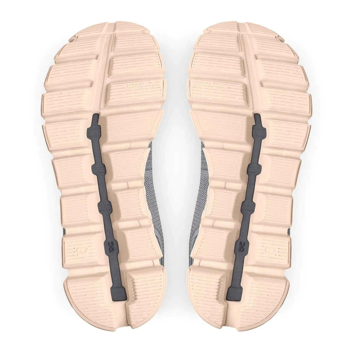 'On Running' Women's Cloud 5 - Zinc / Shell 3 'On Running' Women's Cloud 5 - Zinc / Shell - Image 3