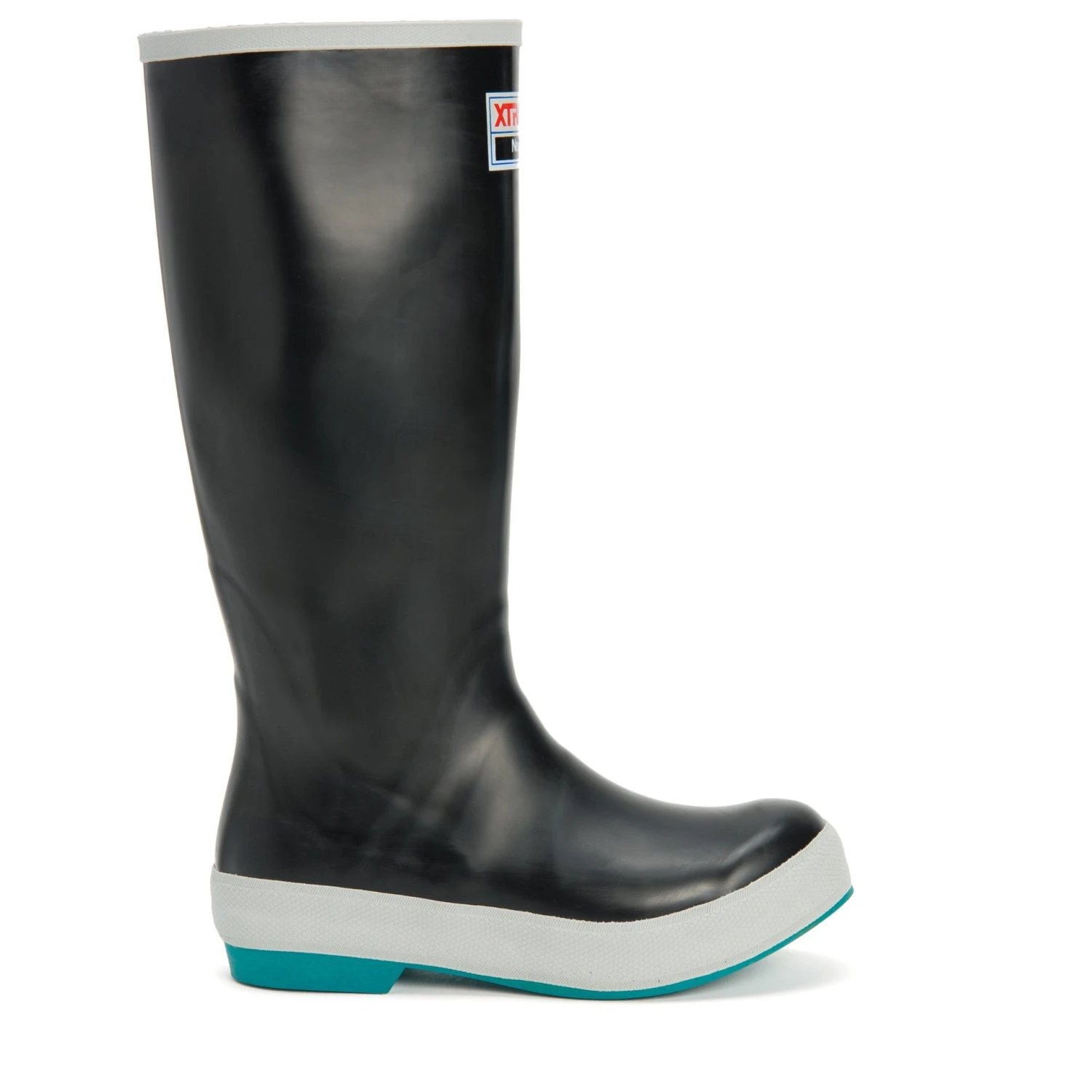 'Xtratuf' Women's Fishe® Wear Legacy WP Slip Resistant - Black / Groovy Grayling 2 'Xtratuf' Women's Fishe® Wear Legacy WP Slip Resistant - Black / Groovy Grayling - Image 2