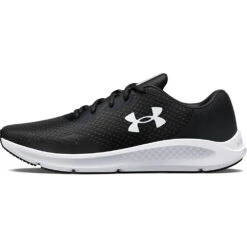 'Under Armour' Men's Charged Pursuit 3 - Black / White 8 'Under Armour' Men's Charged Pursuit 3 - Black / White -Fashion Shoes s7.3024878 001 DETAIL4 1024x1024@2x