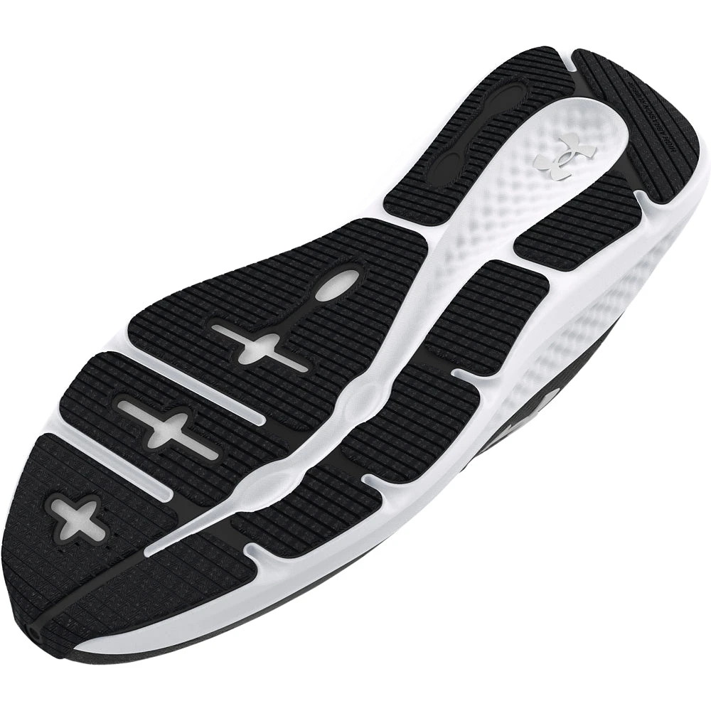 'Under Armour' Men's Charged Pursuit 3 - Black / White 3 'Under Armour' Men's Charged Pursuit 3 - Black / White - Image 3