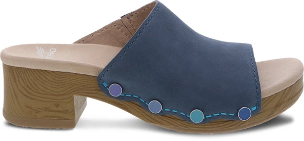 'Dansko' Women's Giana - Blue Milled Nubuck 1 'Dansko' Women's Giana - Blue Milled Nubuck