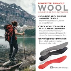 'Powerstep' Pinnacle Journey Wool Insoles -Fashion Shoes wool infog 1024x1024@2x